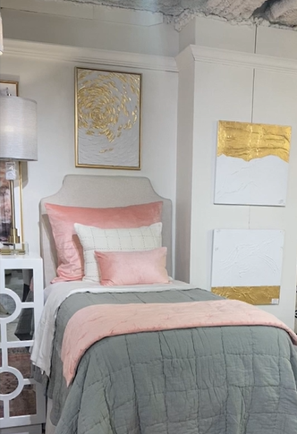 Dutch Euro | Magnolia James Interiors | Expertly Curated Dorm Room Interior Designs